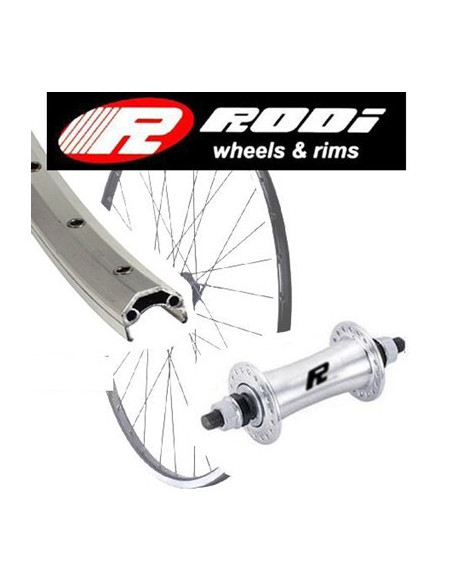 Framhjul 28" (622mm), silver, mutter