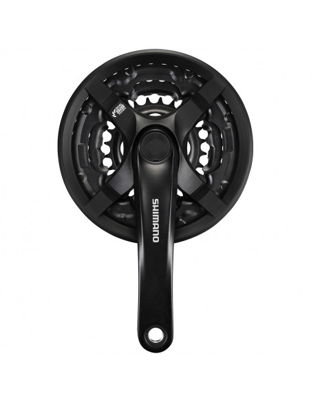 Shimano FC-TY501, 6/7/8-vxl Trippel, 170mm, 42/34/24T