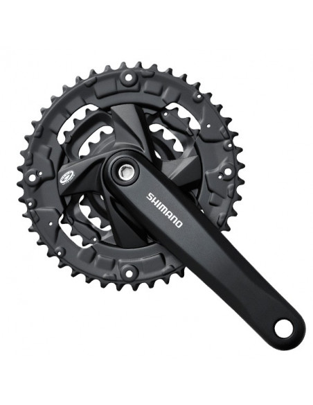 Shimano Altus FC-M371, 9-vxl Trippel, 175mm 44/32/22T, fyrkant