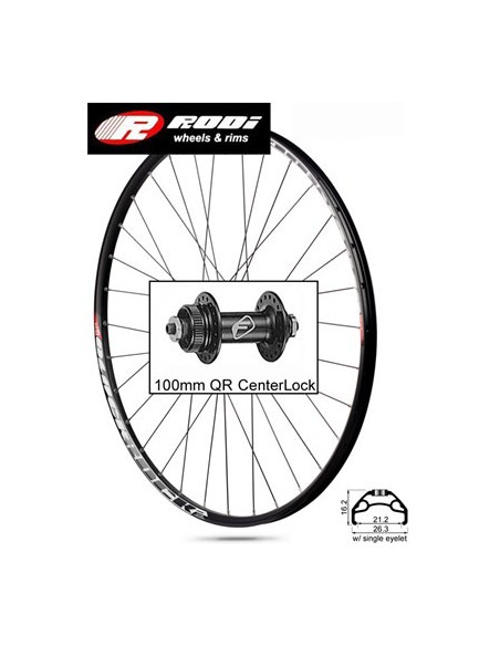 Framhjul BlackRock21 29" Centerlock