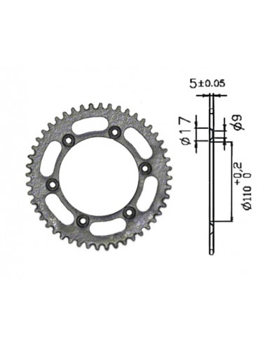 Bakdrev CPI SM /SX Supercross 53 T