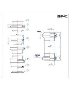 BBB TurnAround 1 1/8", svart 2