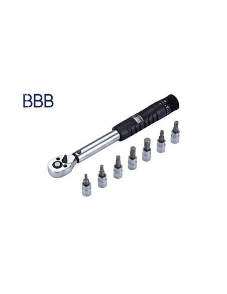 Momentnyckel BBB TorqueSet , inkl. bits