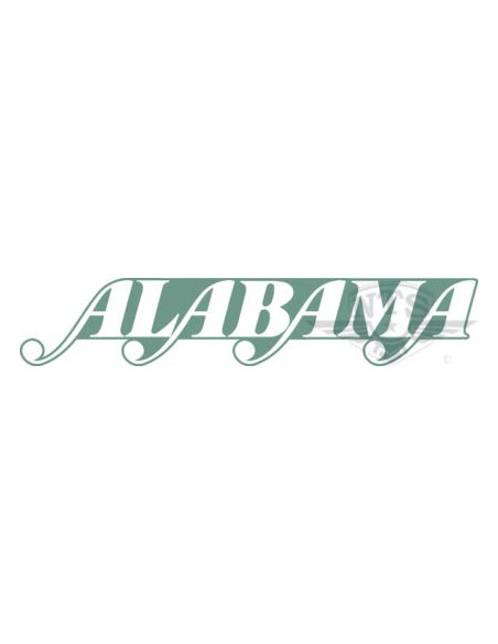 Bakskärmsdekaler Alabama