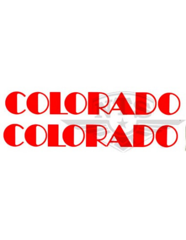 Tankdekaler “Colorado”