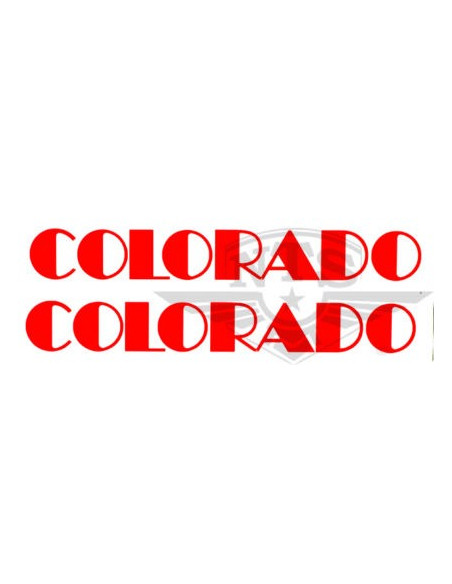 Tankdekaler “Colorado”