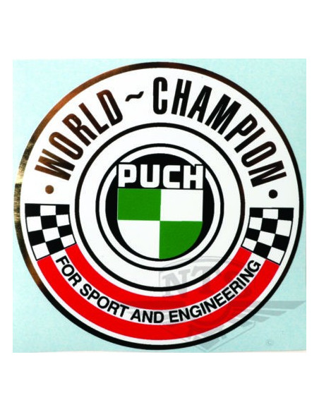 Dekal “World Champion” 90,5mm