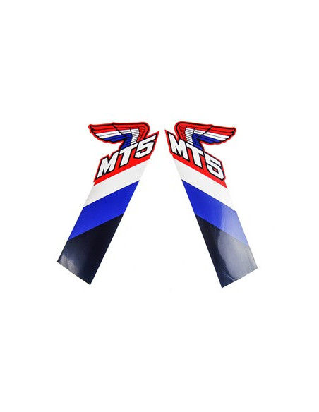 Tankdekaler Honda MT5 1987-1987 vit/blå svart