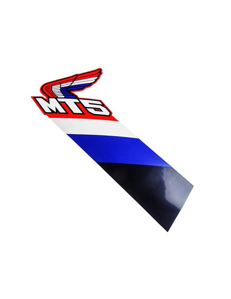 Tankdekaler Honda MT5 1987-1987 vit/blå svart