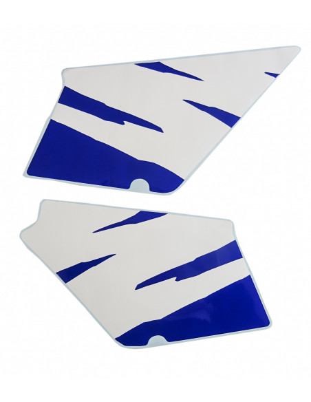 Kåpdekaler Honda MT vit/blå