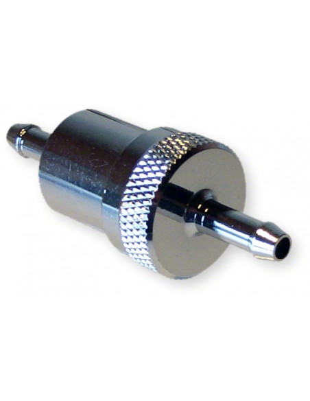 Bensinfilter Aluminum Stor - Krom