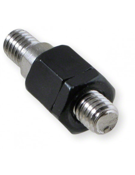 Adapter Spegelfäste 8mm x 8mm - Svart