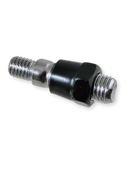 Adapter Spegelfäste 8mm x 10mm - Svart