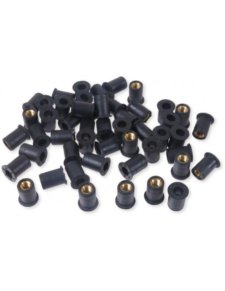 Kåpskruv Bussningar M5 - 50st