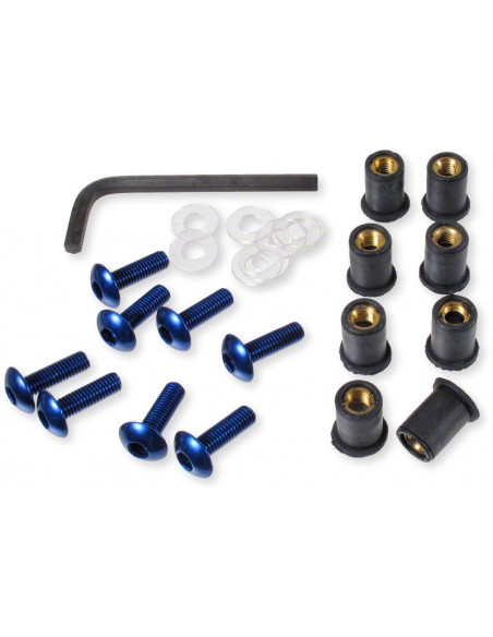 Stylepro - Kåpskruvsset  Blå