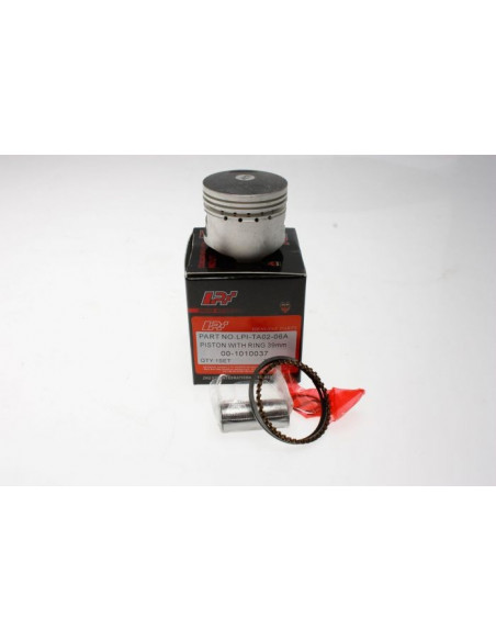 Kolv 50cc 39mm Komplett, 4-Takt Gy6, Med Kolvbult,Ringar,Clips (LPI)