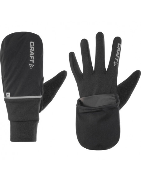 Craft Hybrid handske Svart