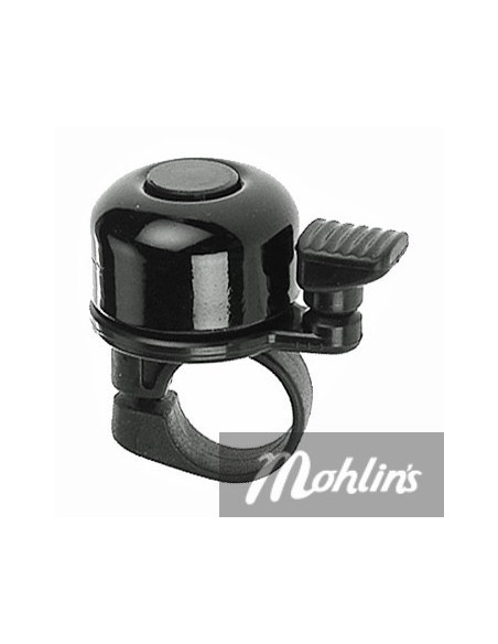 Ringklocka Svart Stål