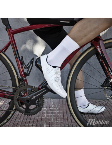 Cykelstrumpa GripGrab Lightweight SL White