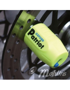 Oxford bromskivelås Kort Pin 2