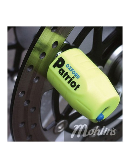 Oxford bromskivelås Kort Pin