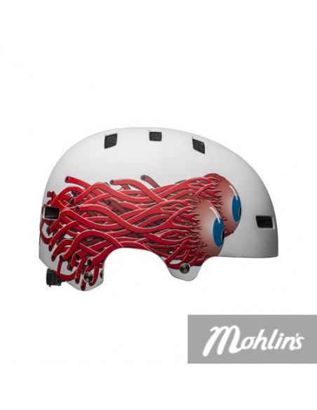 Cykelhjälm Bell Local Matt Vit S