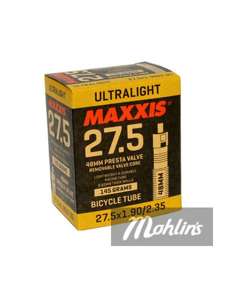 Cykelslang MAXXIS Ultralight 27.5 tum 27.5x1.9/2.35 Racerventil 48mm