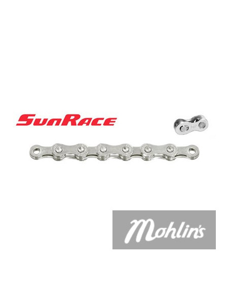 Kedja Sunrace 11-speed Silver   med kedjelås