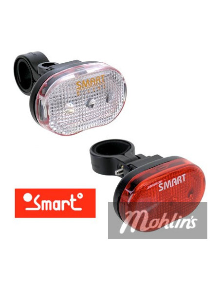 Diodset Smart, Vit + Röd med batterier