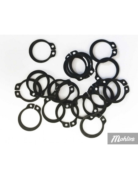 Låsring eBike Ø15 För phylion my2011-2014 och e-going 2015, Silver, One