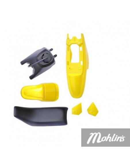 Kåpkit ink tank/sadel, Gul, Yamaha PW50