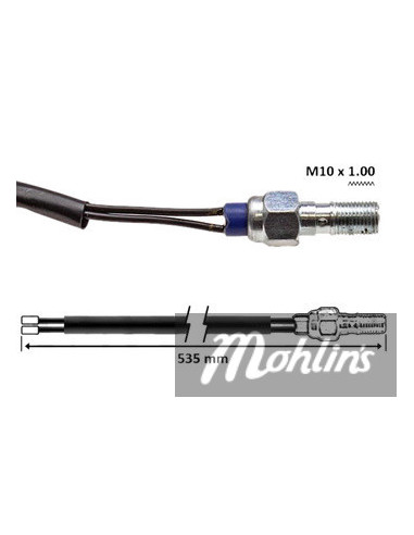 Bakbromskontakt Derbi/Rieju M10x1
