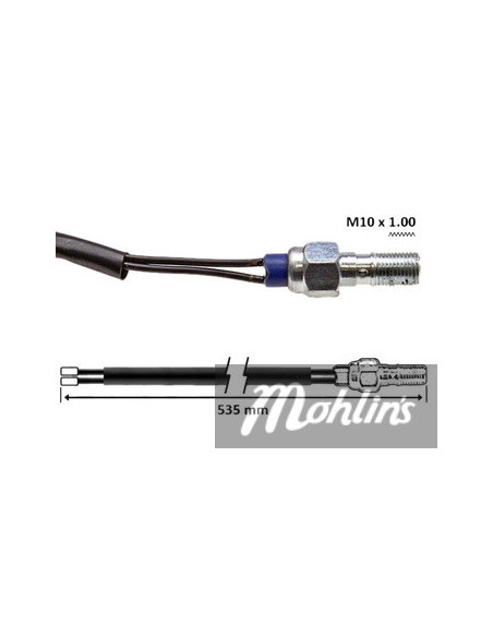 Bakbromskontakt Derbi/Rieju M10x1