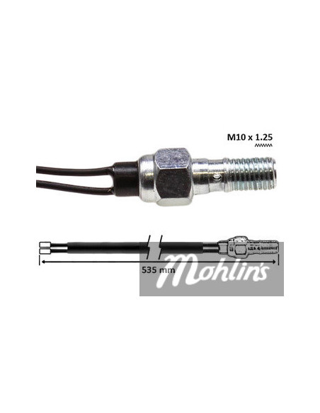 Bakbromskontakt Derbi/Rieju M10x1,25