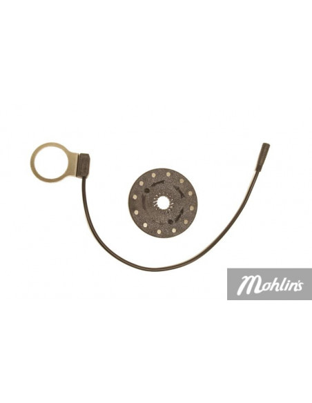 Pedalsensor King meter 12magnets black L350MM