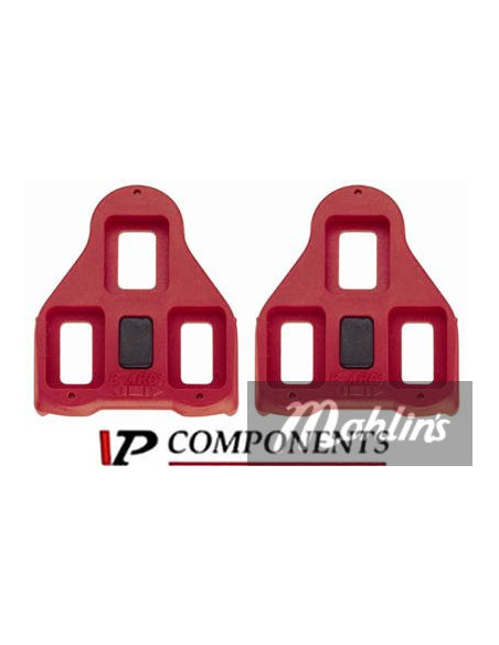 Pedalklossar VP ROAD röda 9 grader FLOAT