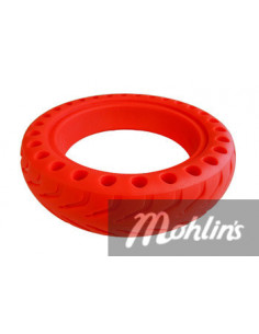 Elsparkcykeldäck 8,5x2 slanglöst rött Xiaomi M365/Pro 2