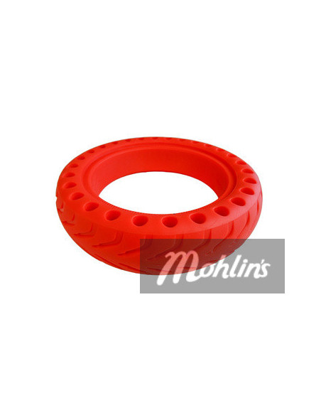 Elsparkcykeldäck 8,5x2 slanglöst rött Xiaomi M365/Pro