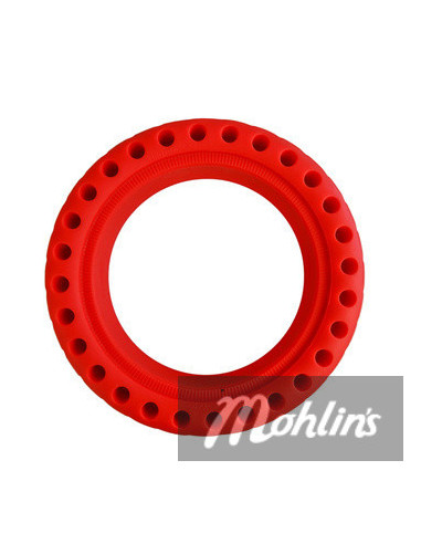 Elsparkcykeldäck 8,5x2 slanglöst rött Xiaomi...