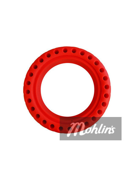 Elsparkcykeldäck 8,5x2 slanglöst rött Xiaomi M365/Pro