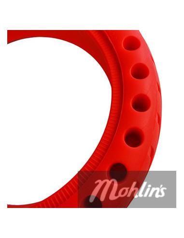 Elsparkcykeldäck 8,5x2 slanglöst rött Xiaomi...