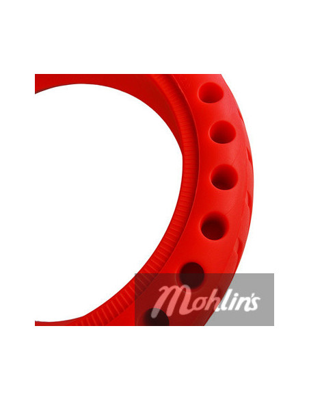 Elsparkcykeldäck 8,5x2 slanglöst rött Xiaomi M365/Pro