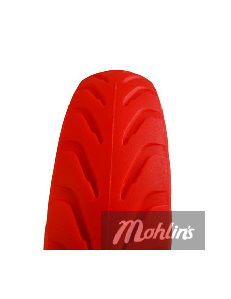 Elsparkcykeldäck 8,5x2 slanglöst rött Xiaomi M365/Pro