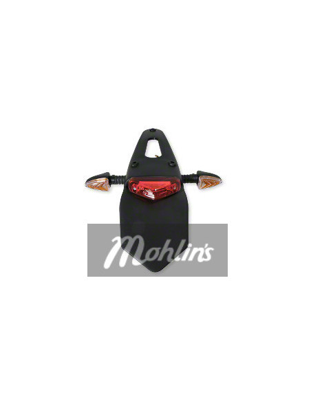 Bakskärm med blinkers 12 v