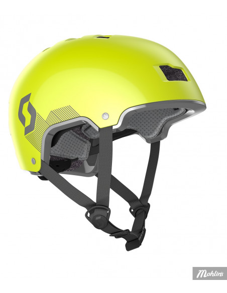 Cykelhjälm Scott Jibe Gul fluorescent S/M