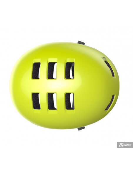 Cykelhjälm Scott Jibe Gul fluorescent S/M