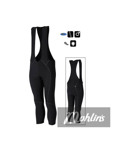 Cykelbyxor BBB Hängselbyxa 3/4 flossad  S