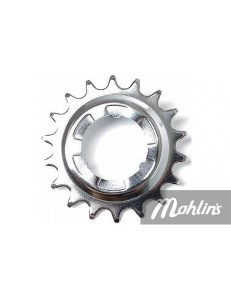 Bakdrev Shimano Nexus 16T, silver