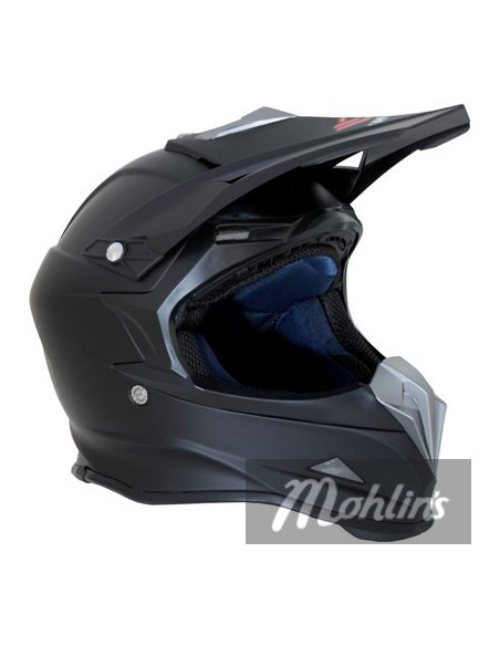 Shiro MX-307 Mopedhjälm Mattsvart