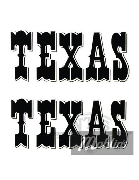 Tankdekaler “Texas”